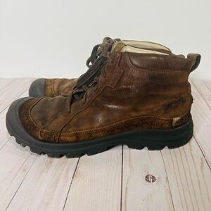 Men's Brown Leather Boots